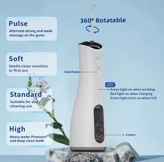 Portable water flosser Hydropulseur Dentaire – Oral Irrigator