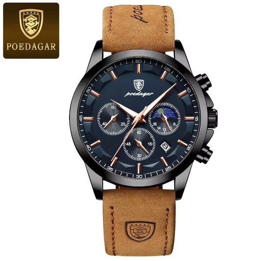 Montre POEDAGAR Homme – Élégance & Performance ⌚
