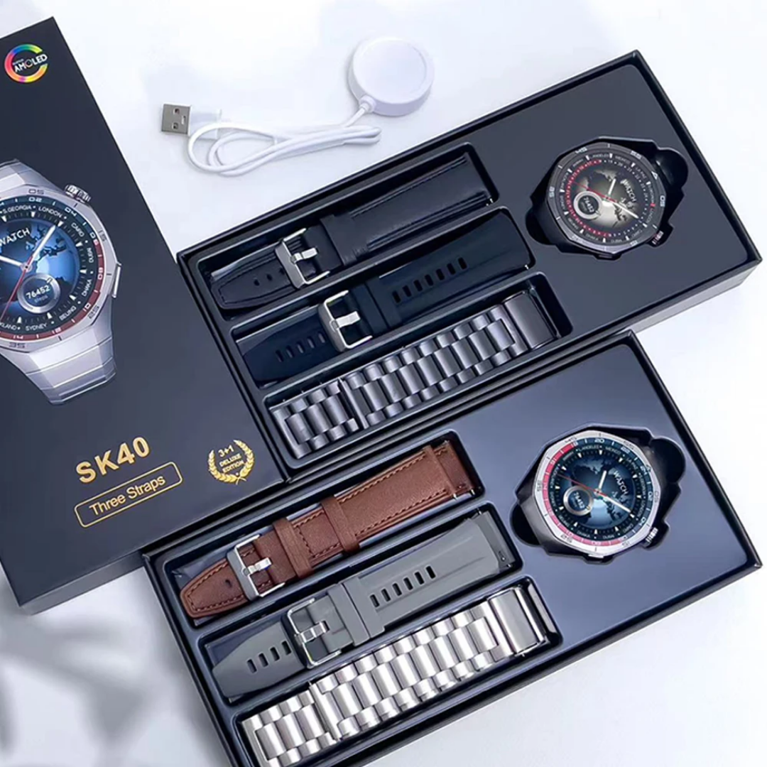 Smart Watch SK40 – Élégance, performance et flexibilité