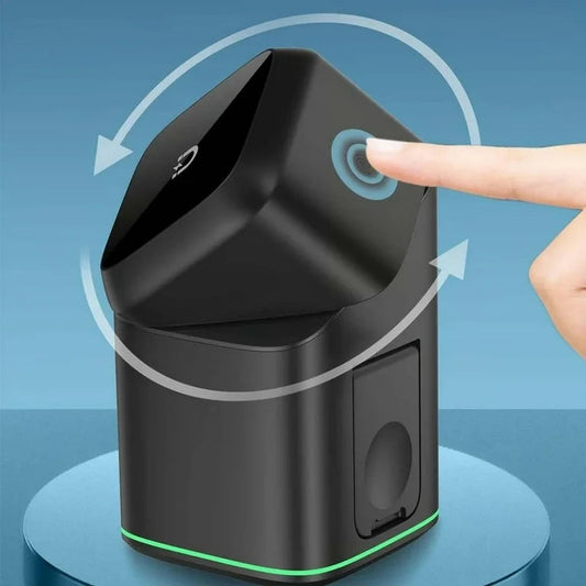 Chargeur wireless rotatif 3 en 1