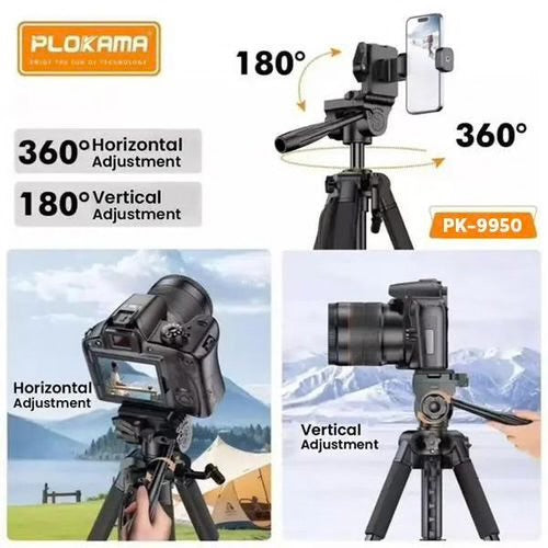 Plokama PK-9950 Pro Trépied professionnel 1500 mm