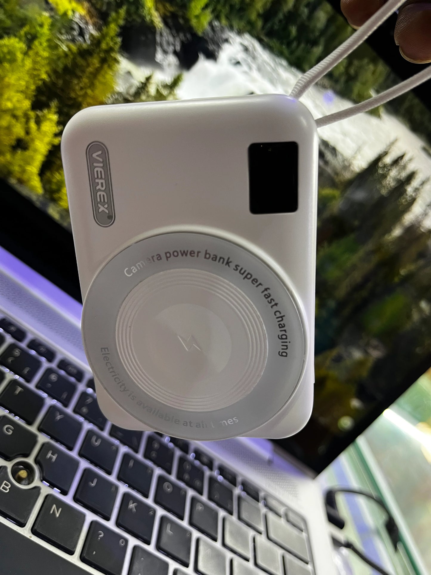 MINI POWER BANK MAGNÉTIQUE QI - 10000MAH - CHARGEUR SANS FIL