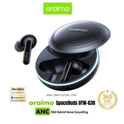 Oraimo Oraimo Écouteurs Bluetooth SpaceBuds Réduction Bruit OTW-630 - Personnalisable - Qualité Pure et filtrée