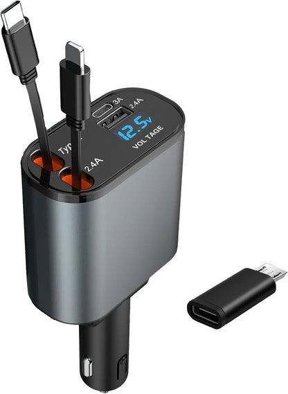 Le chargeur rétractable