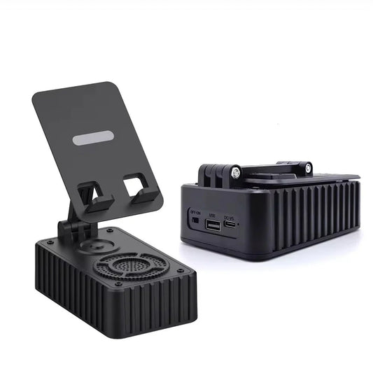 Support Téléphone Multifonction – Avec Haut-Parleur Bluetooth et Port USB