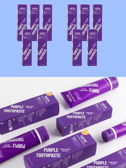 Dentifrice Violet Blanchissant – Sourire éclatant en 1 à 3 semaines ✨