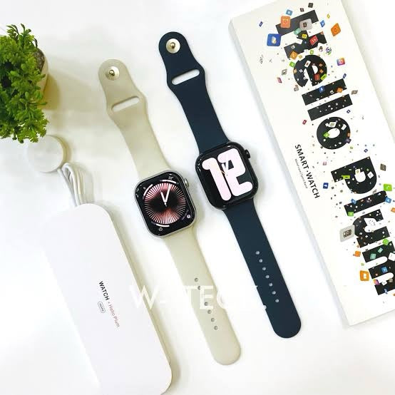 ⌚ Hello Plum Smart Watch – Montre Connectée Tactile (Android & iOS)