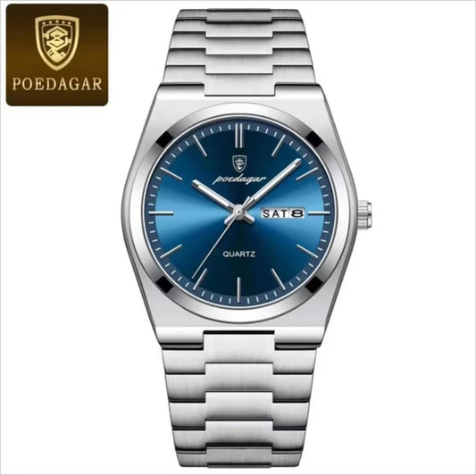 ⌚ Montre Homme POEDAGAR – Luxe Intemporel en Or