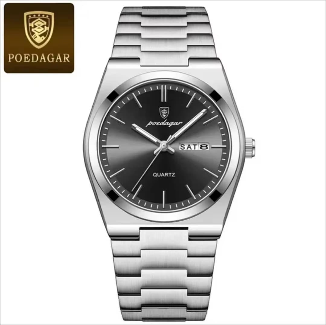 ⌚ Montre Homme POEDAGAR – Luxe Intemporel en Or