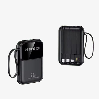 Power Bank Filaire avec Torche LED