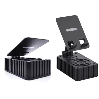 Support Téléphone Multifonction – Avec Haut-Parleur Bluetooth et Port USB