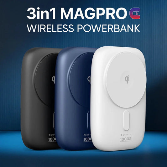 Power Bank Sans Fil Magnétique 10000mAh