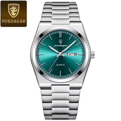 ⌚ Montre Homme POEDAGAR – Luxe Intemporel en Or