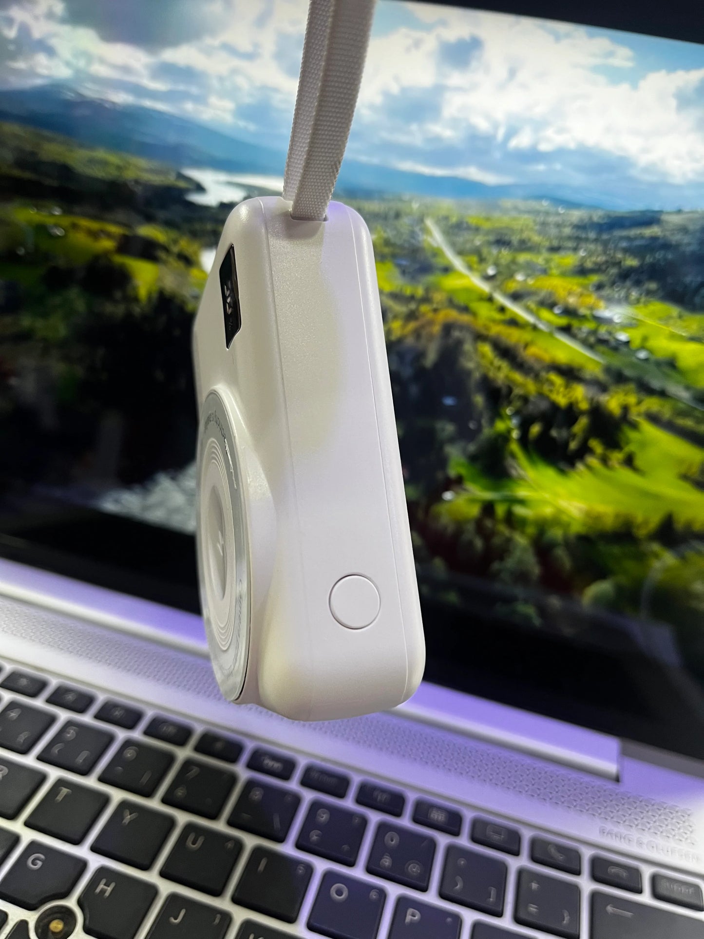 MINI POWER BANK MAGNÉTIQUE QI - 10000MAH - CHARGEUR SANS FIL