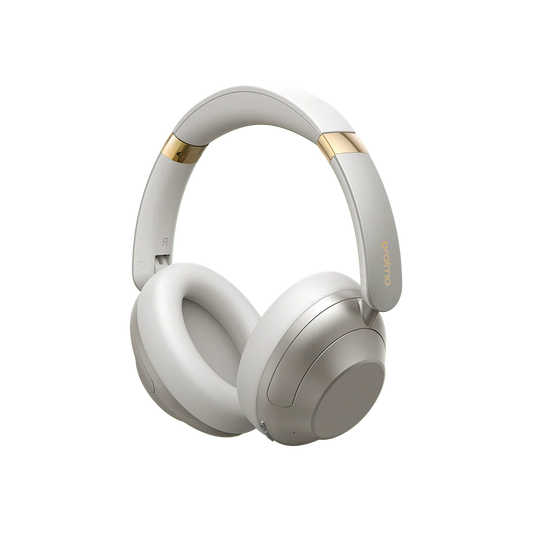 Casque audio sans fil Oraimo BoomPop Pro, 82 heures d'autonomie, hybride, ANC, supra-auriculaire, contrôle par glissement, OHP-917