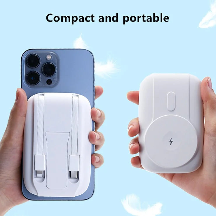 Power Bank Sans Fil Magnétique 10000mAh