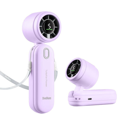 Mini Ventilateur Rechargeable avec Power Bank – CO2
