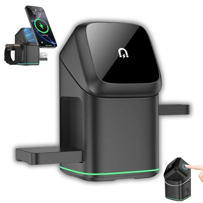 Chargeur wireless rotatif 3 en 1