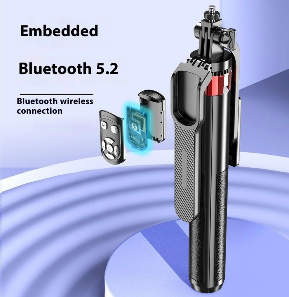 P185TK – Trépied & Perche à Selfie Multifonction en Aluminium